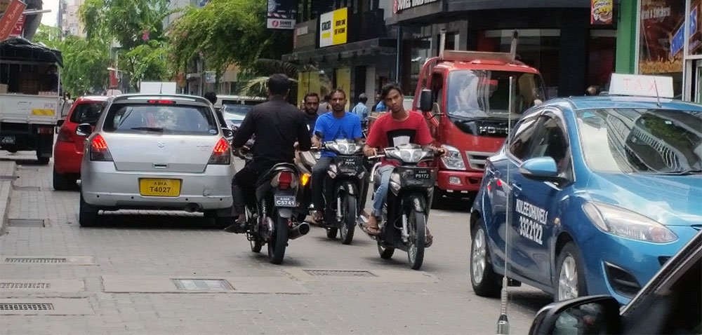 traffic in maldives