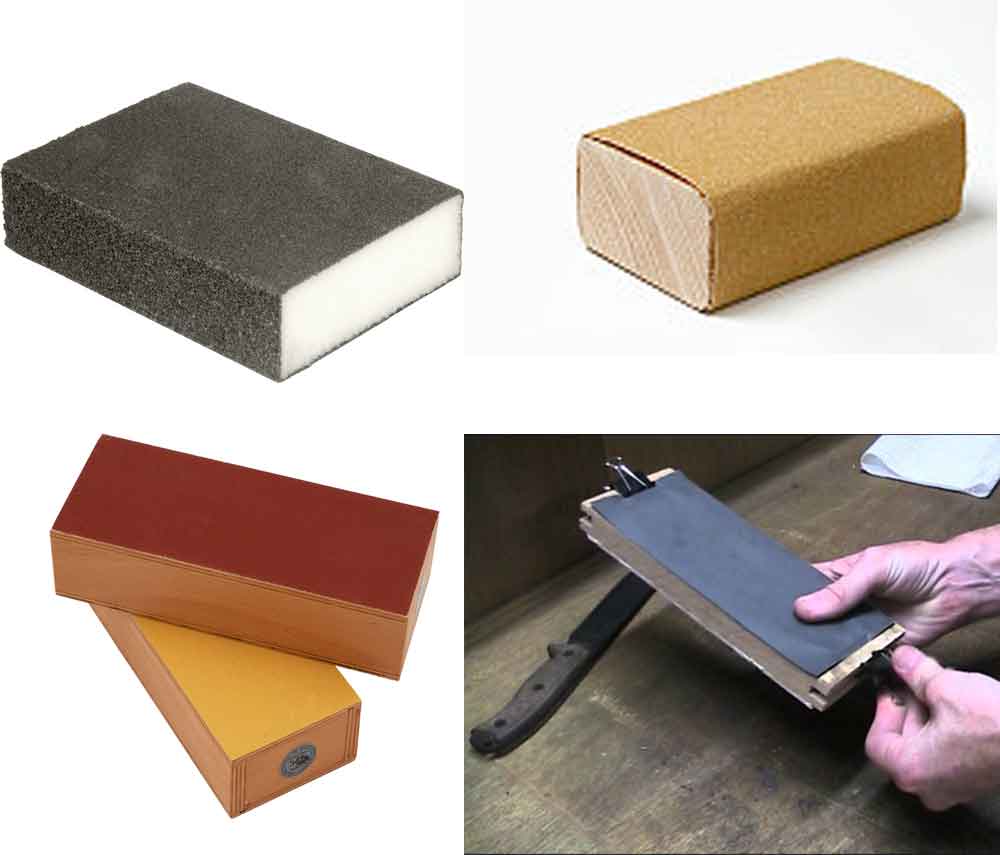 sandpaper blocks